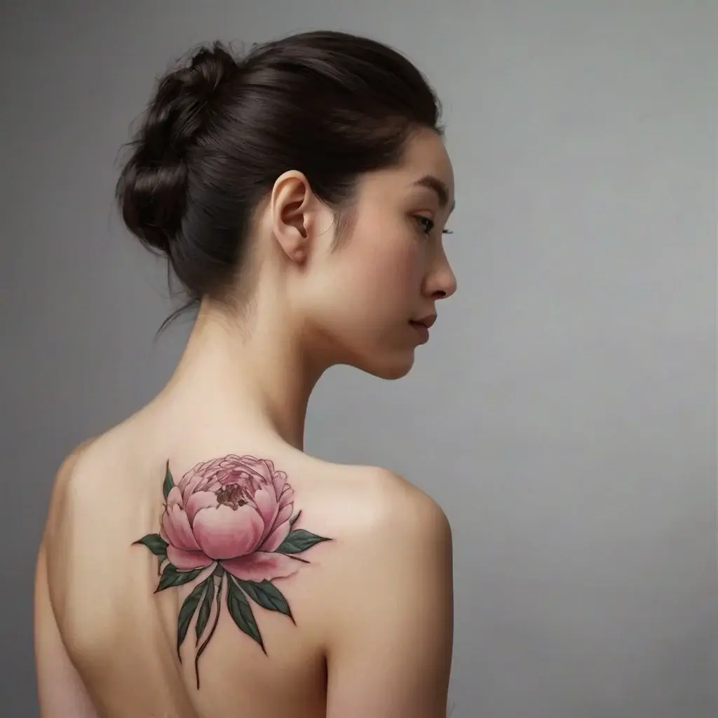 Peony Flower Tattoos (93)