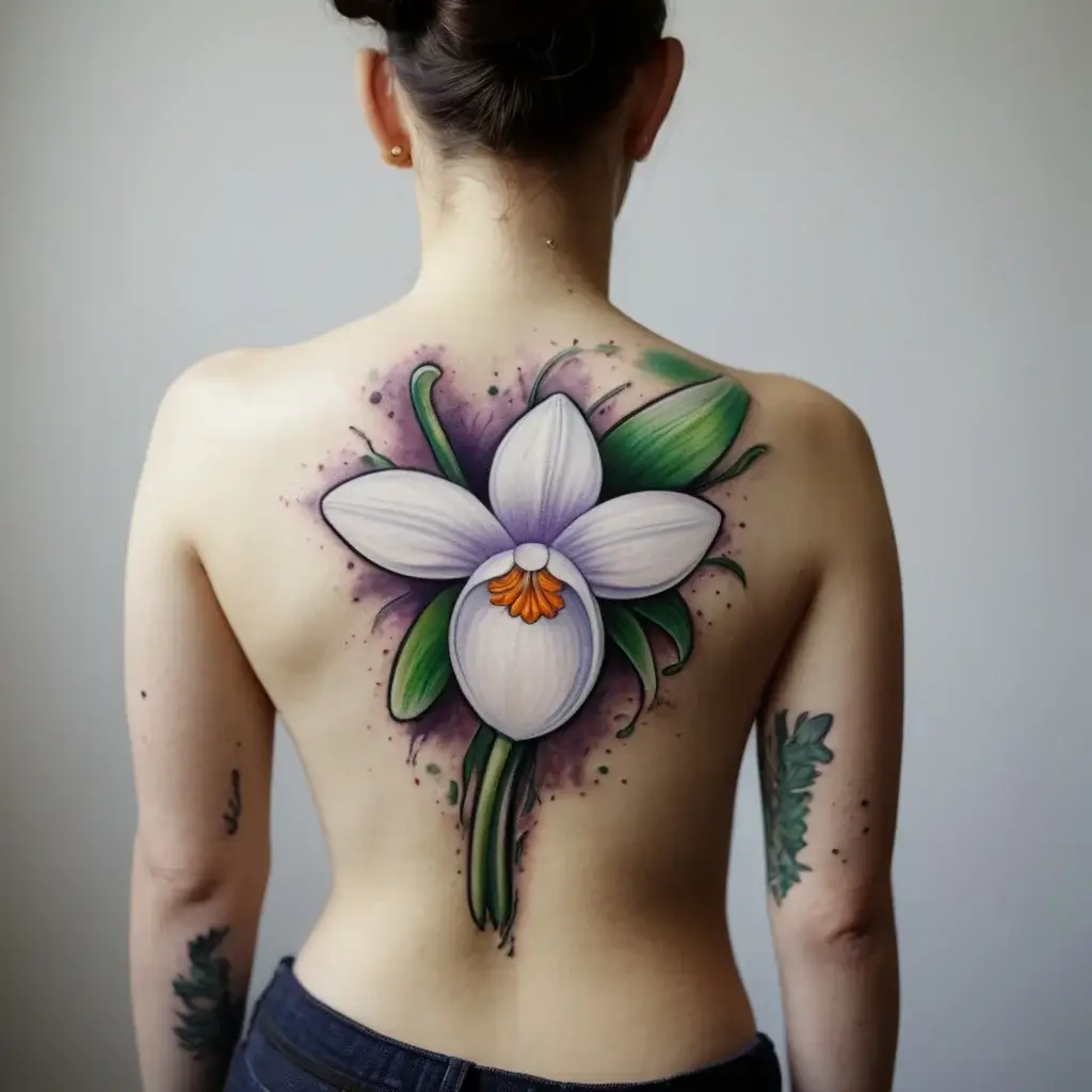 Snowdrop Flower Tattoos (11)