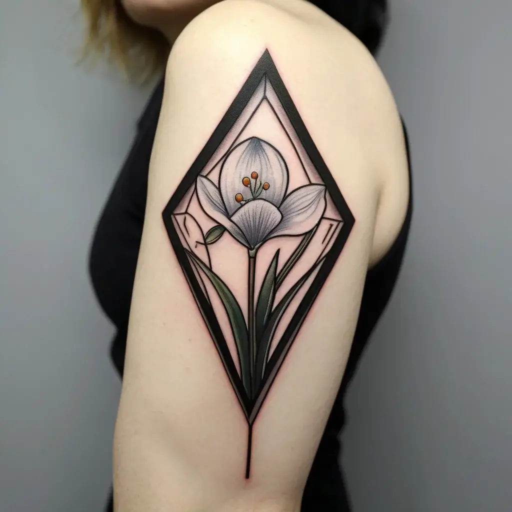 Snowdrop Flower Tattoos (17)