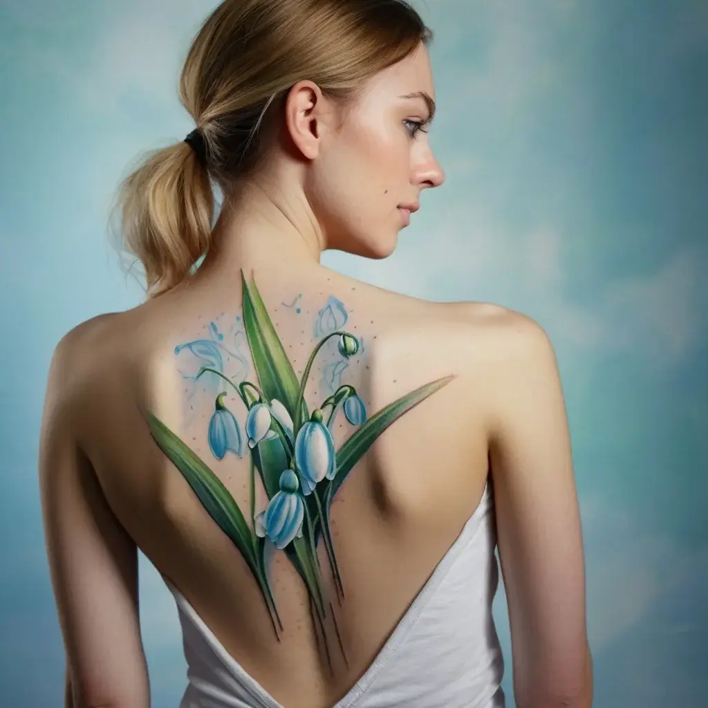 Snowdrop Flower Tattoos (20)