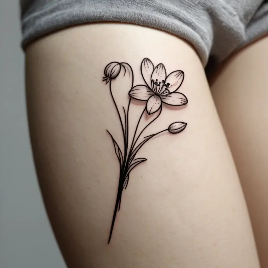 Snowdrop Flower Tattoos (23)