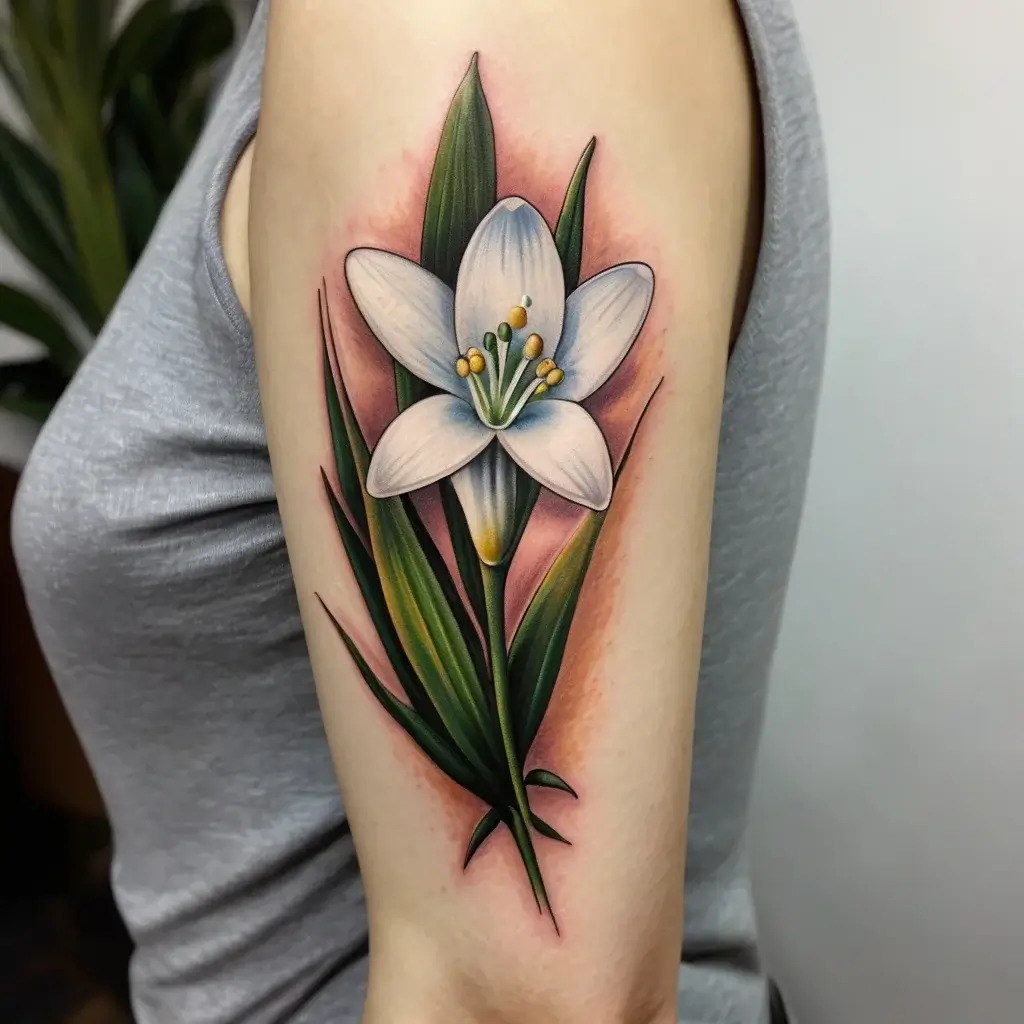 Snowdrop Flower Tattoos (25)