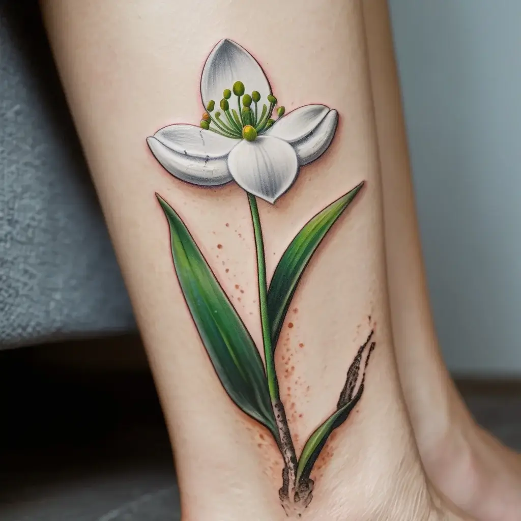 Snowdrop Flower Tattoos (29)