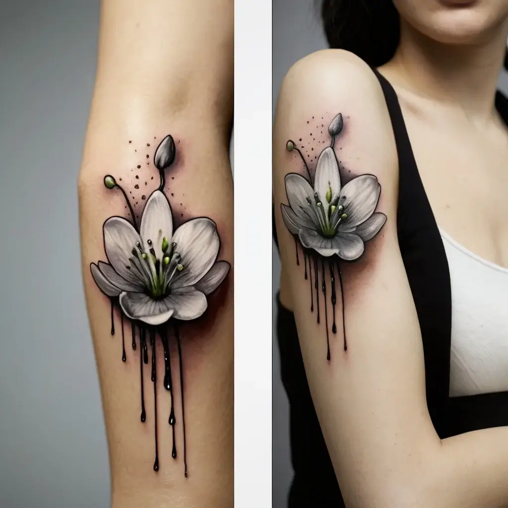 Snowdrop Flower Tattoos (31)