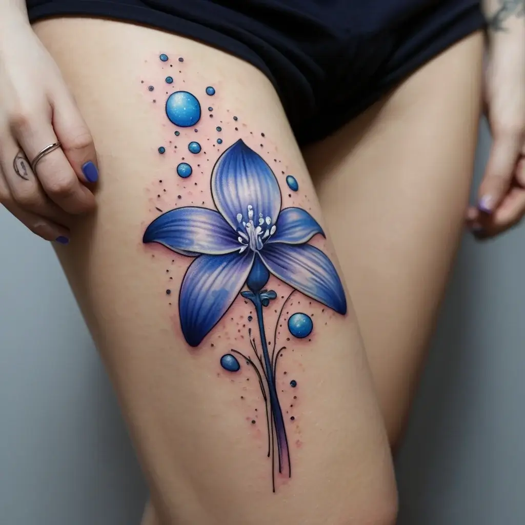 Snowdrop Flower Tattoos (34)