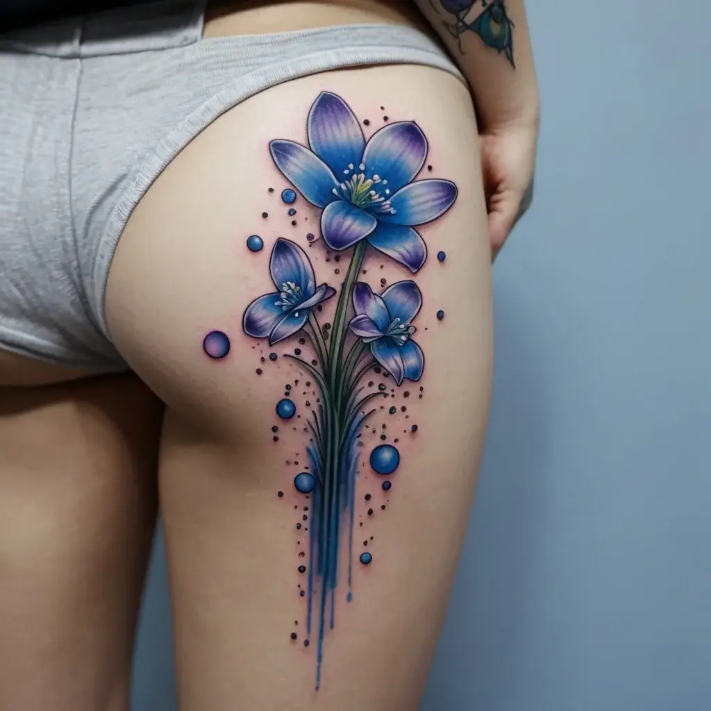 Snowdrop Flower Tattoos (35)