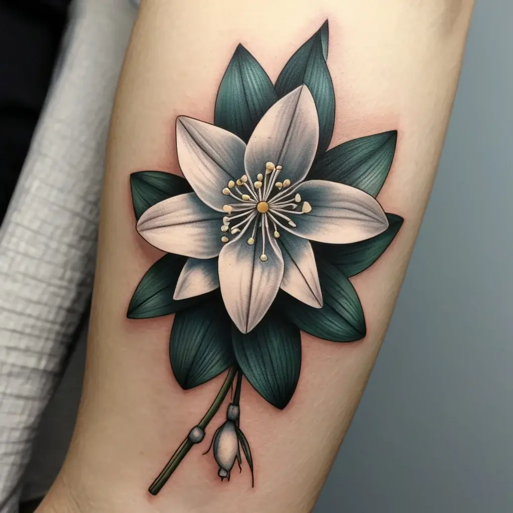 Snowdrop Flower Tattoos (36)