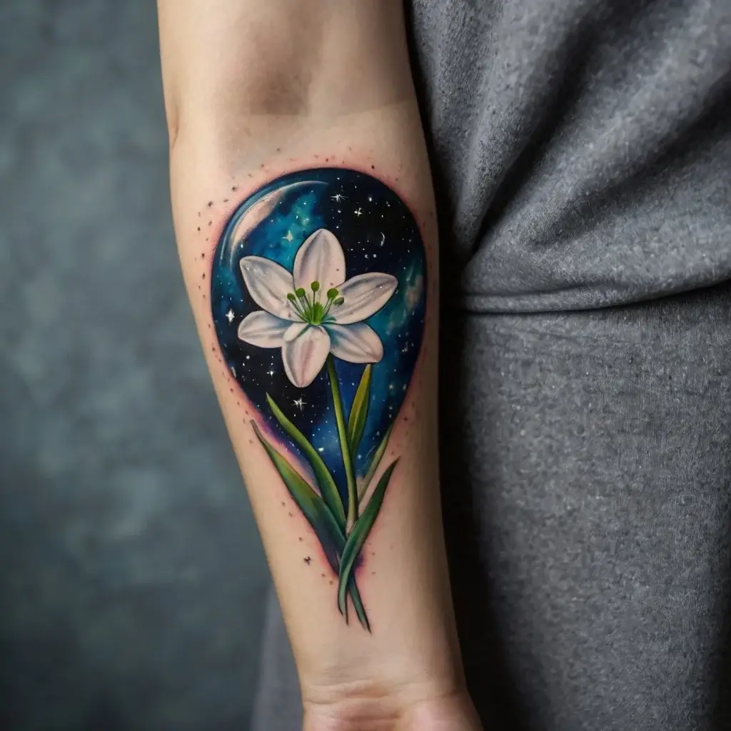 Snowdrop Flower Tattoos (44)