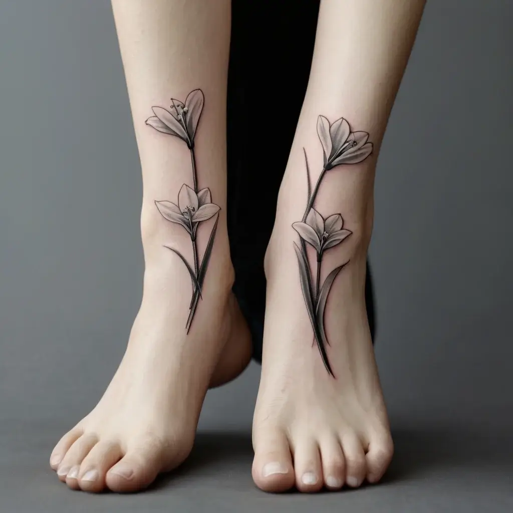 Snowdrop Flower Tattoos (5)