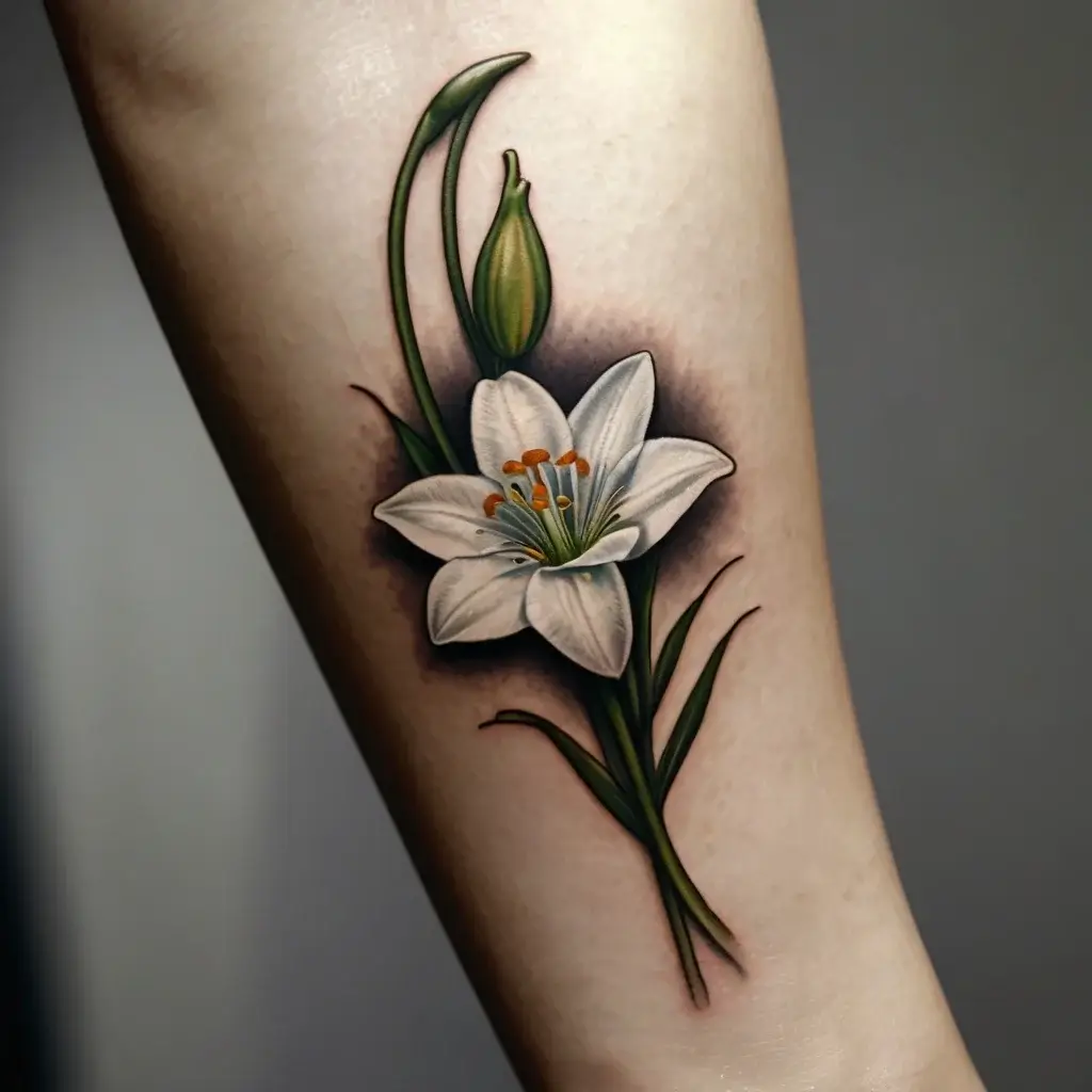 Snowdrop Flower Tattoos (50)