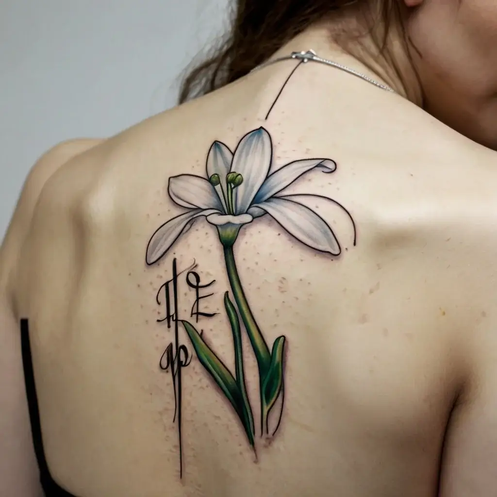 Snowdrop Flower Tattoos (52)