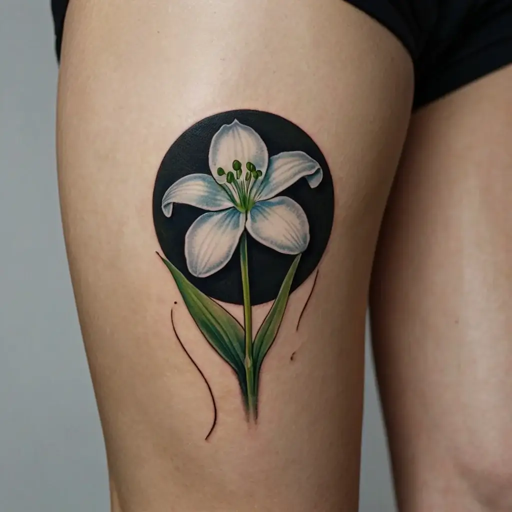 Snowdrop Flower Tattoos (57)