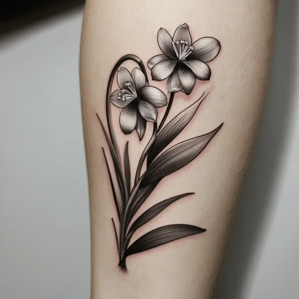 Snowdrop Flower Tattoos (6)