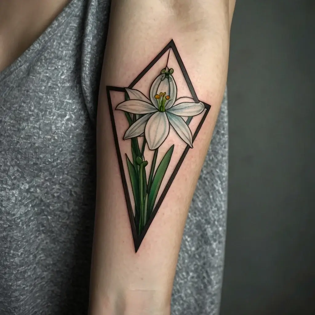 Snowdrop Flower Tattoos (60)