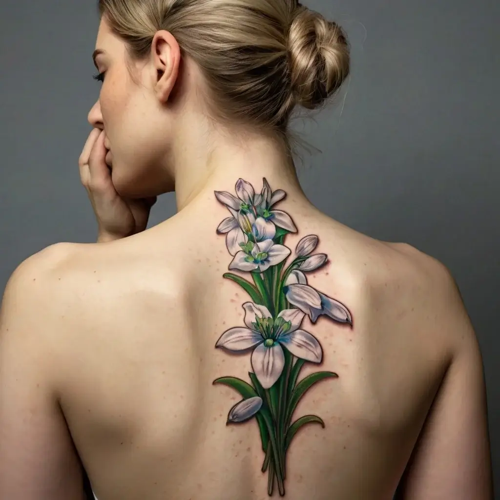 Snowdrop Flower Tattoos (63)