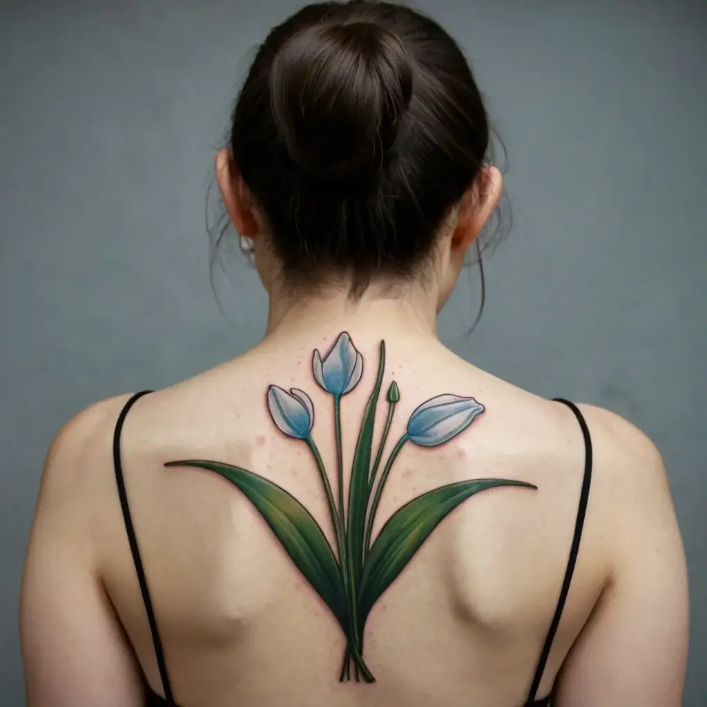 Snowdrop Flower Tattoos (81)