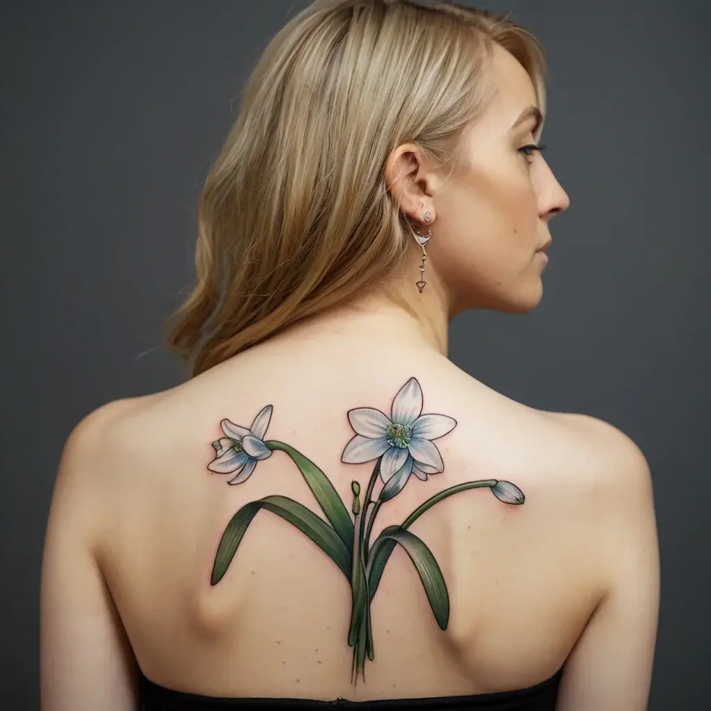 Snowdrop Flower Tattoos (84)