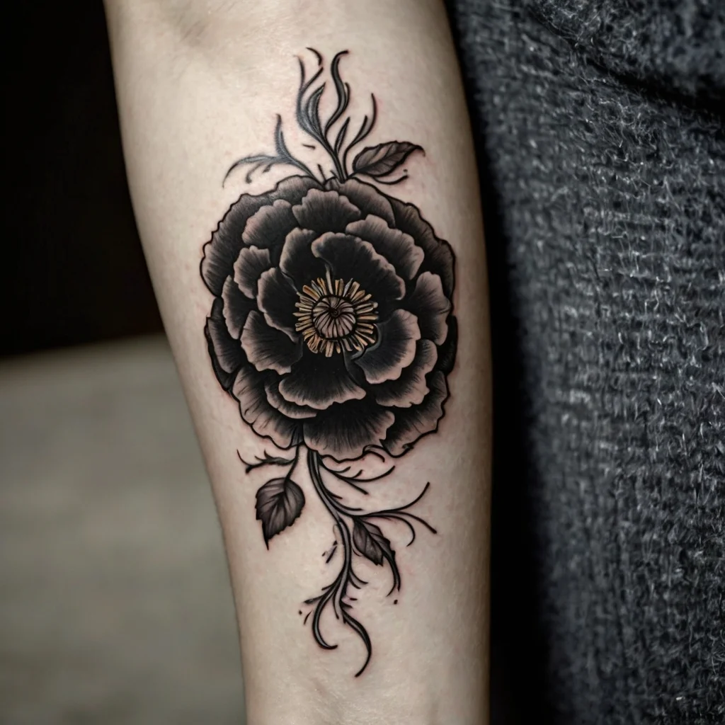 black_carnation_tattoo (2)