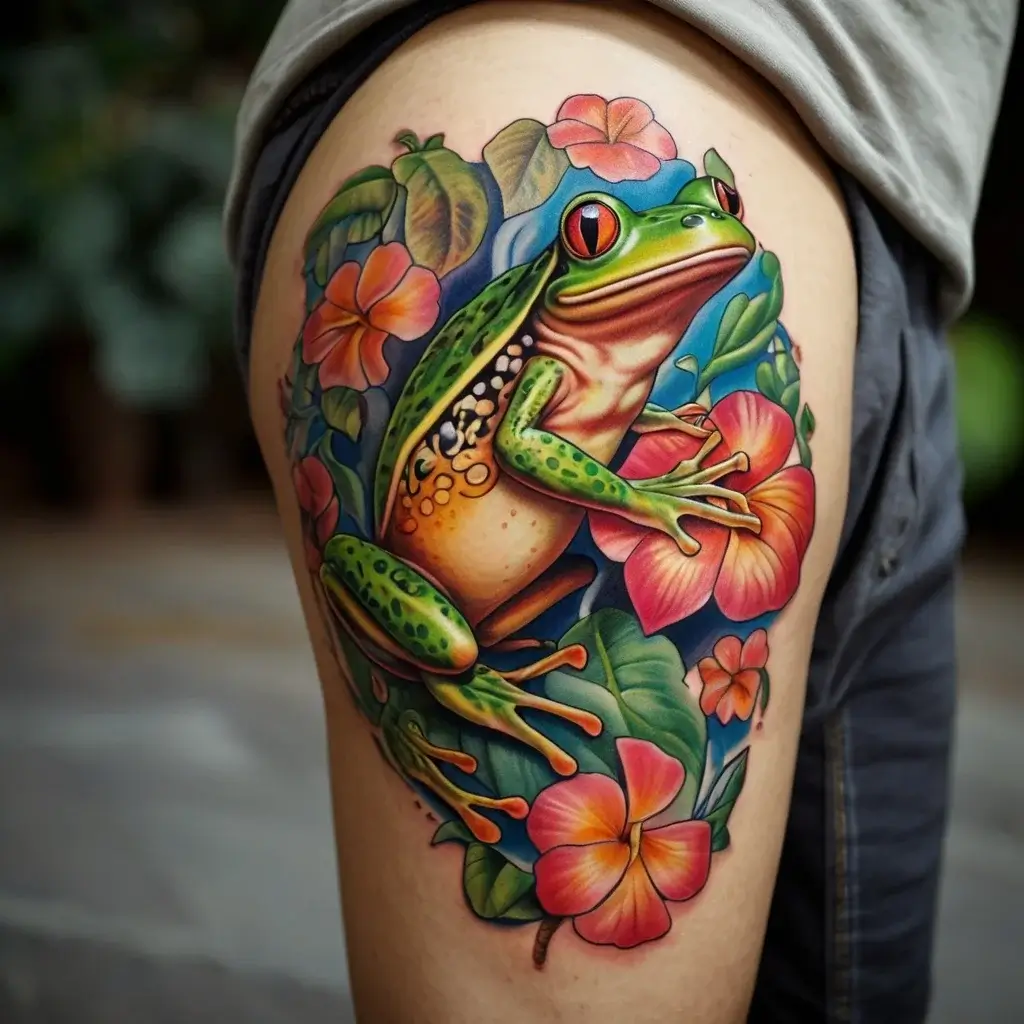 frog tattoos (21)