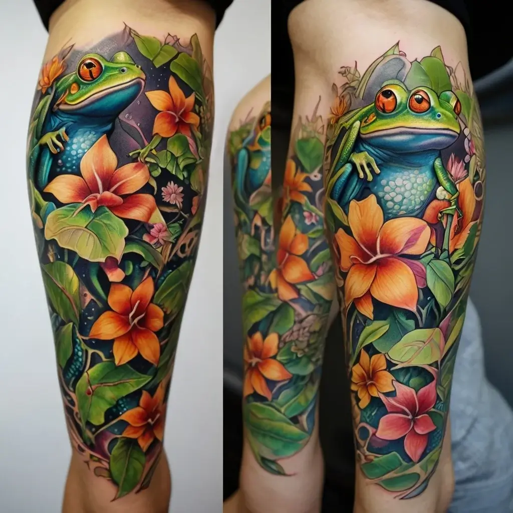 frog tattoos (33)