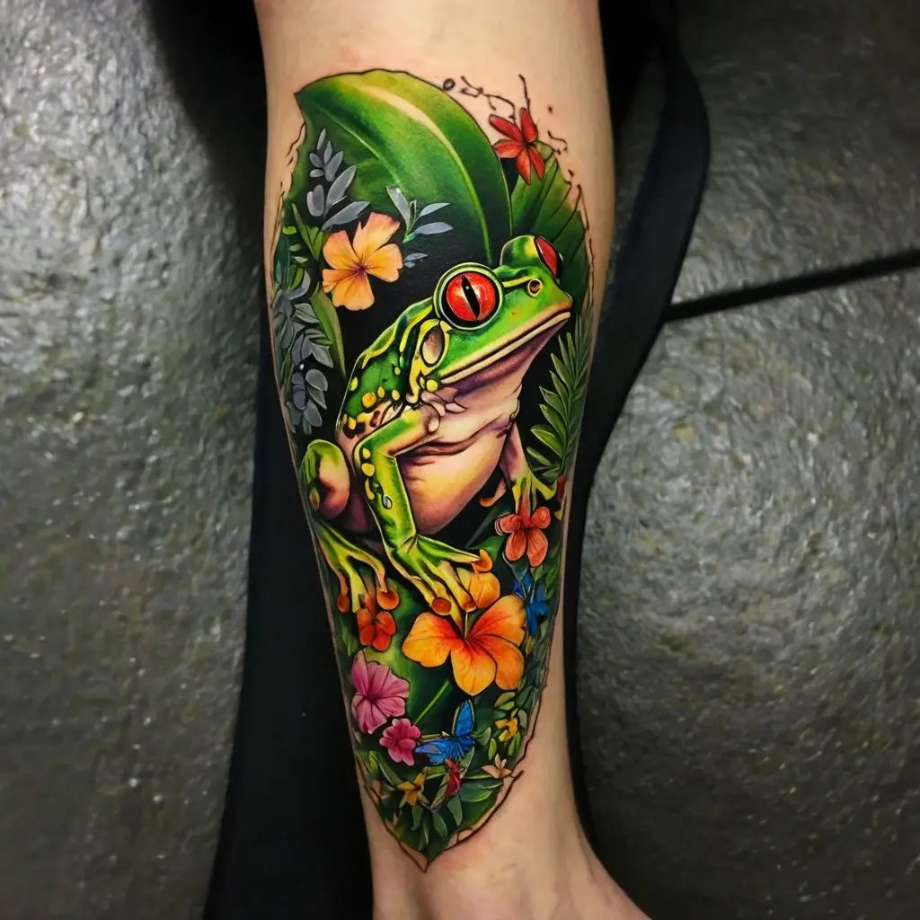 frog tattoos (48)