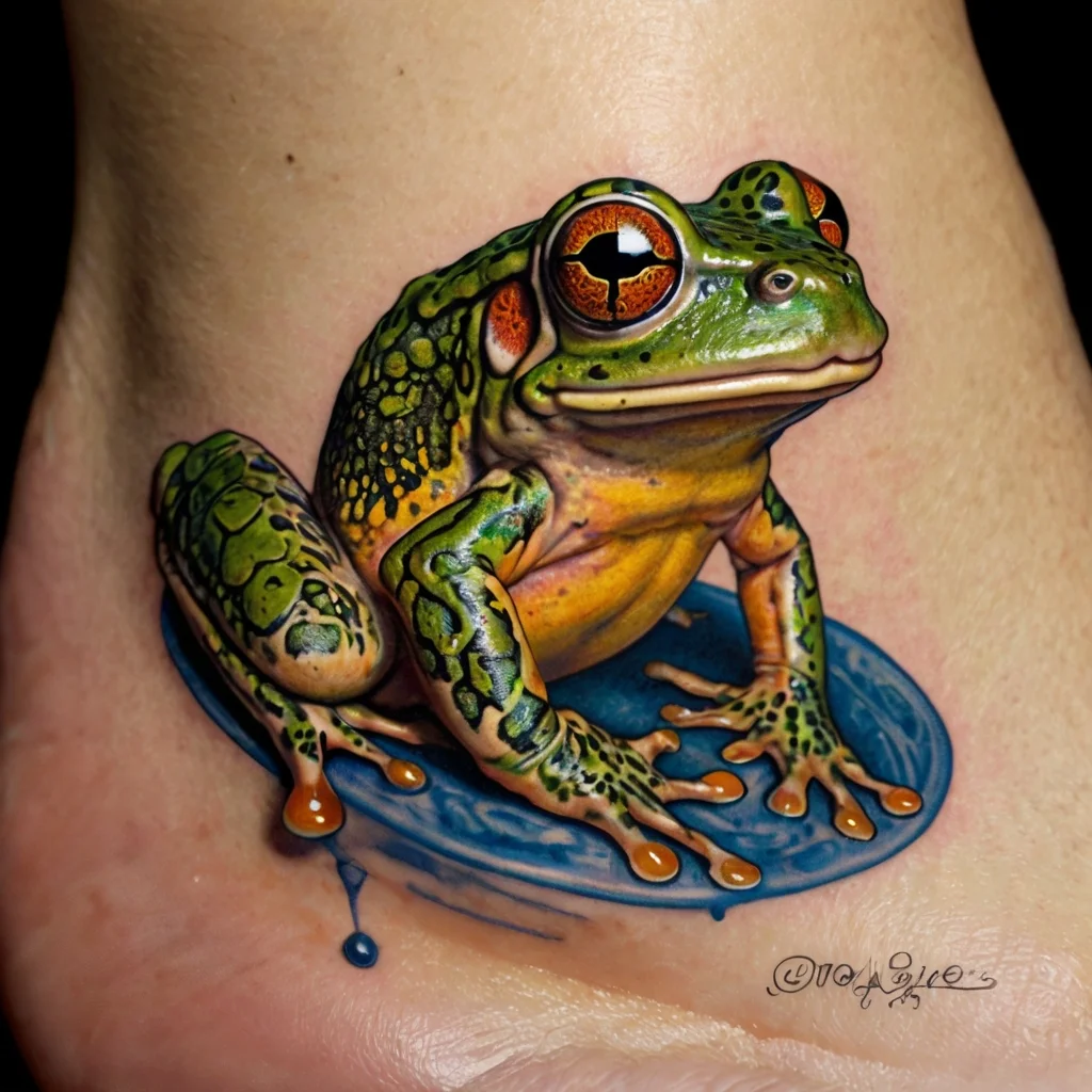 frog tattoos (50)