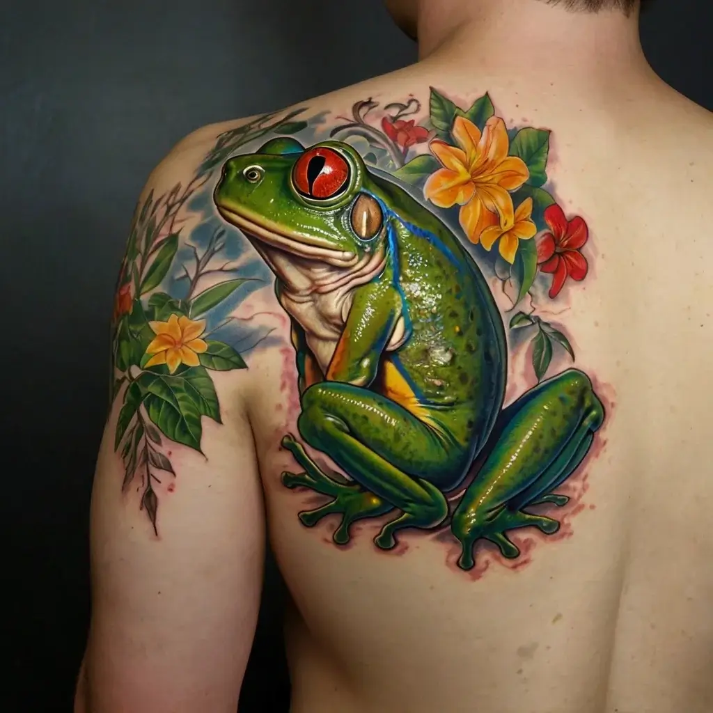 frog tattoos (65)