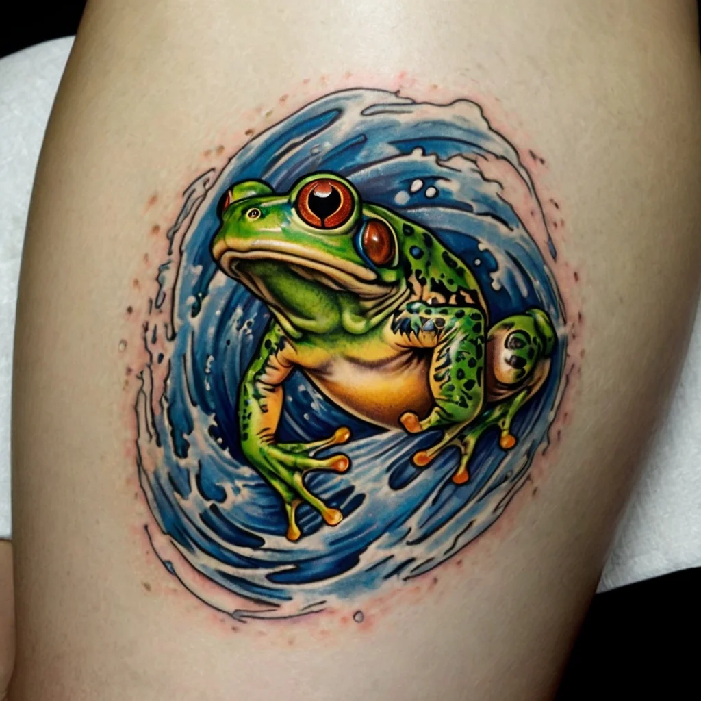 frog tattoos (68)