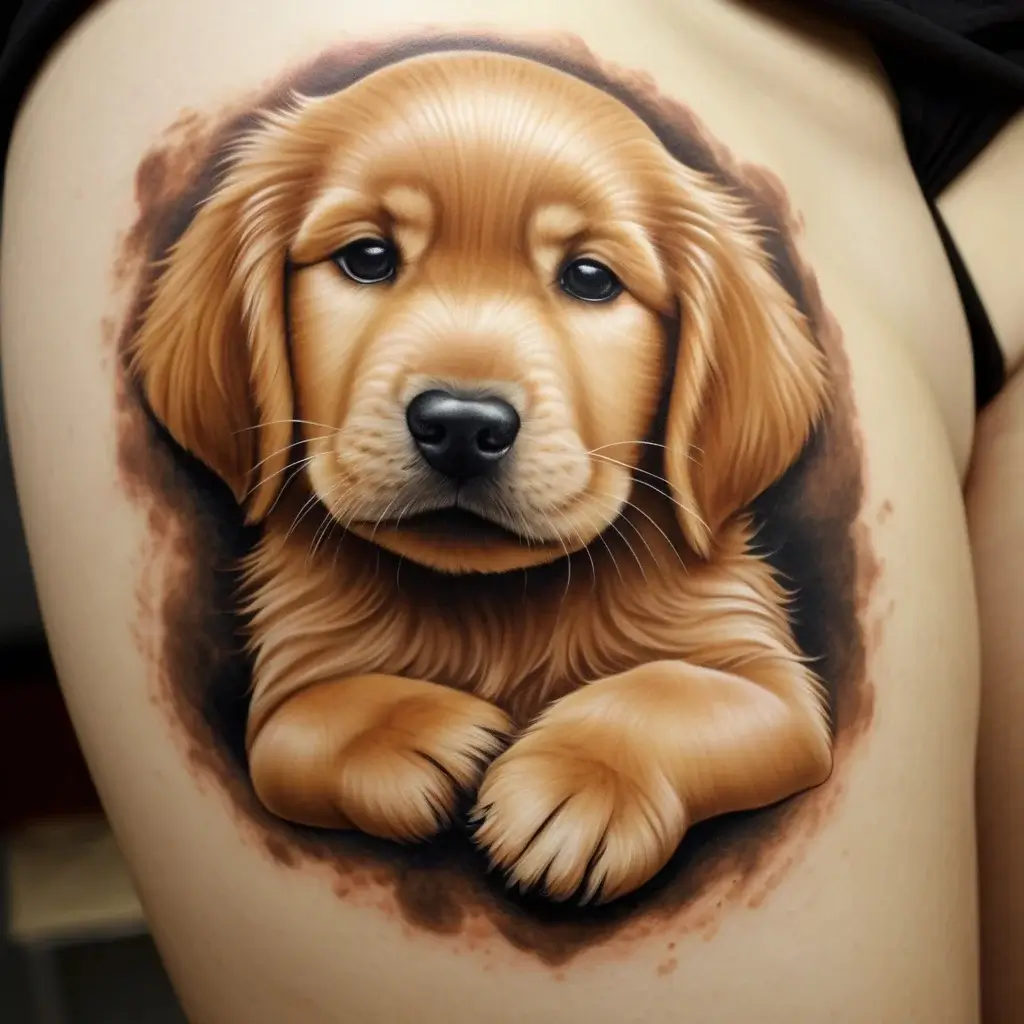 golden-retriever-tattoos (123)