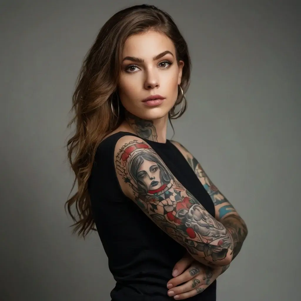 Women's Tattoo Sleeve