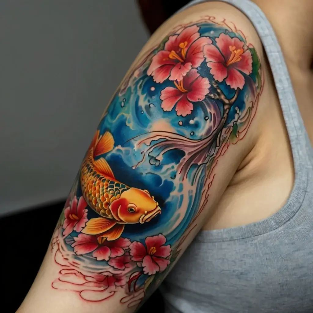 koi fish tattoos (121)