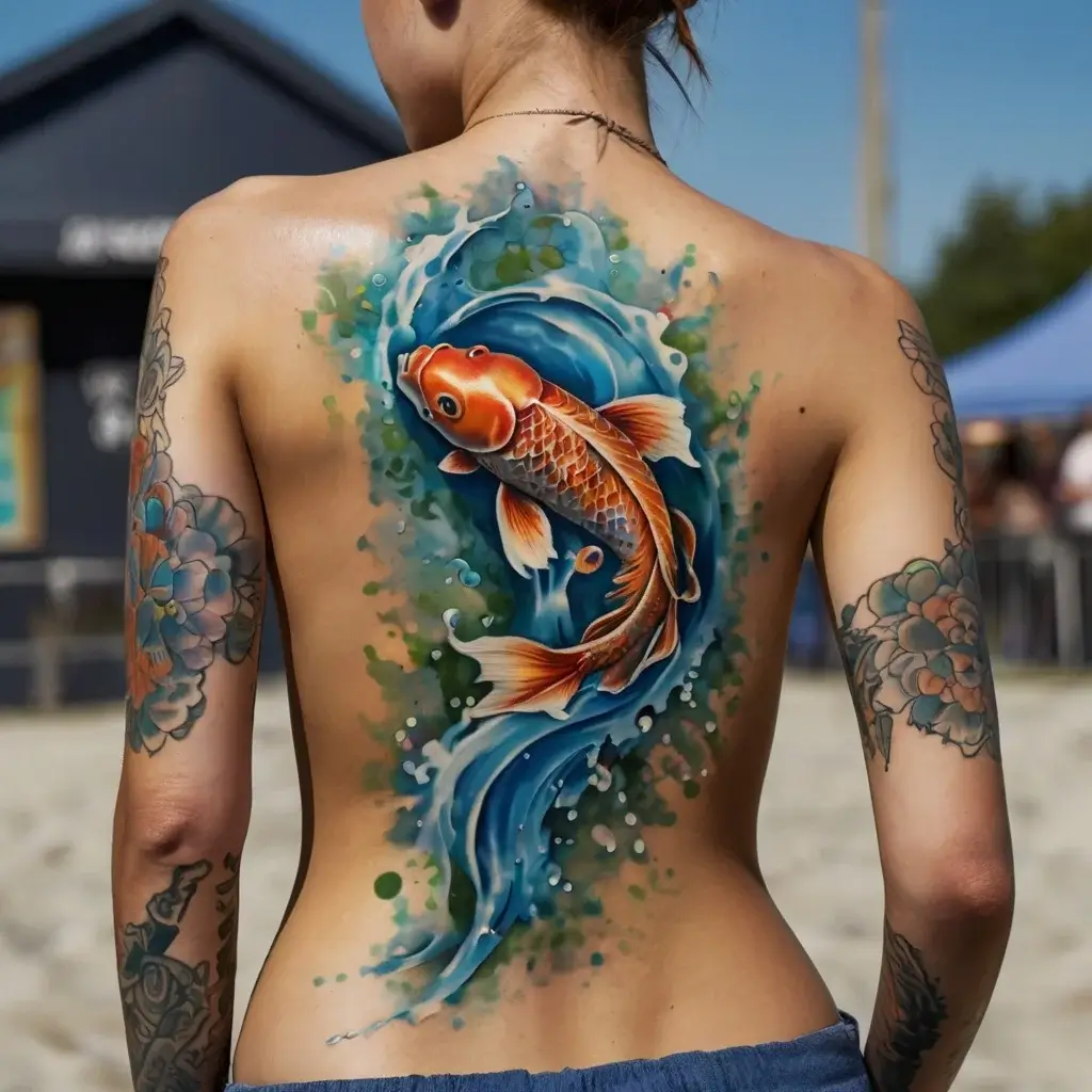 koi fish tattoos (141)