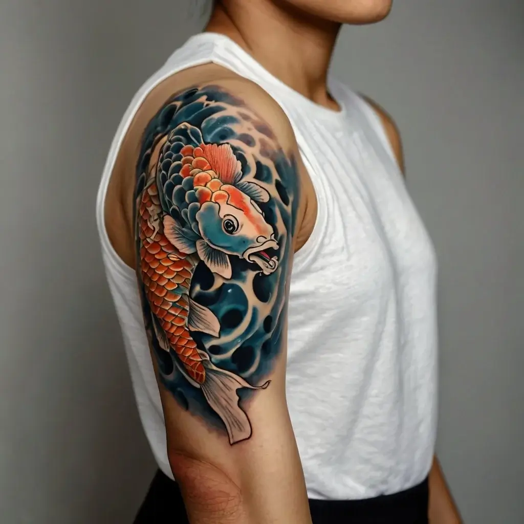 koi fish tattoos (149)