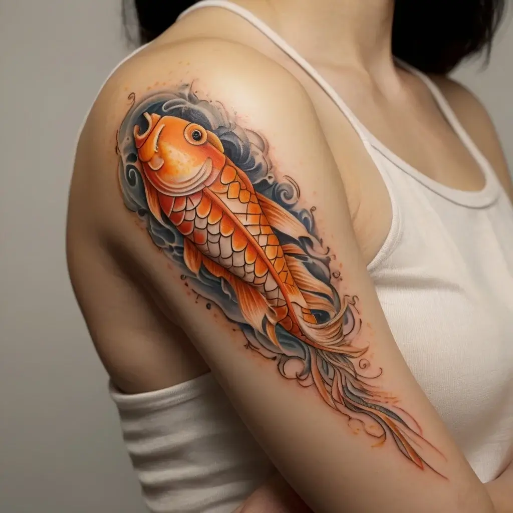 koi fish tattoos (2)