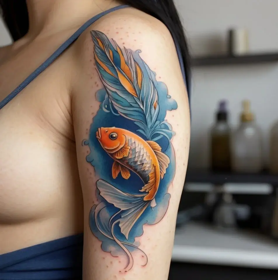 koi fish tattoos (25)