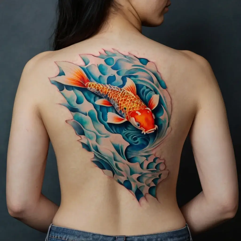 koi fish tattoos (27)