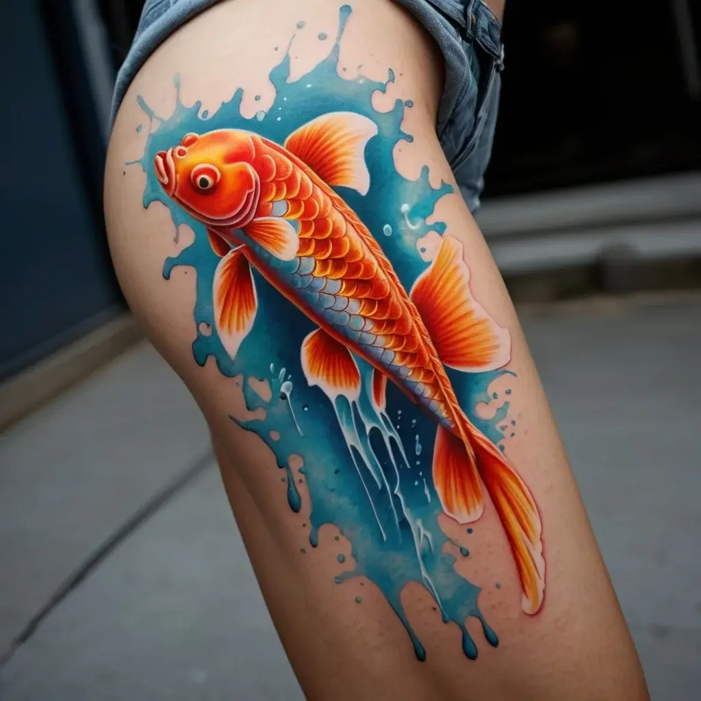 koi fish tattoos (3)