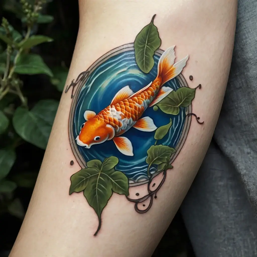 koi fish tattoos (35)