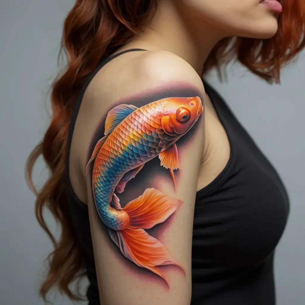 koi fish tattoos (63)