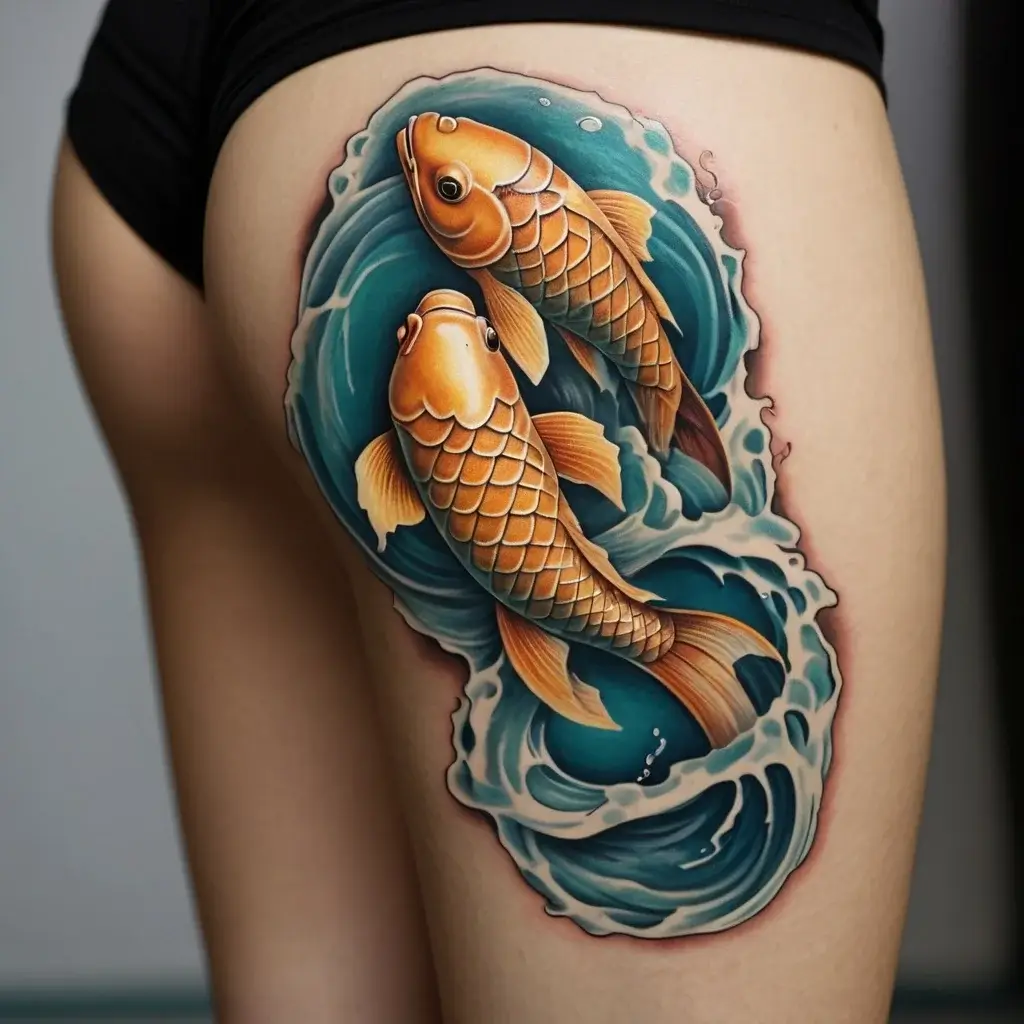 koi fish tattoos (78)