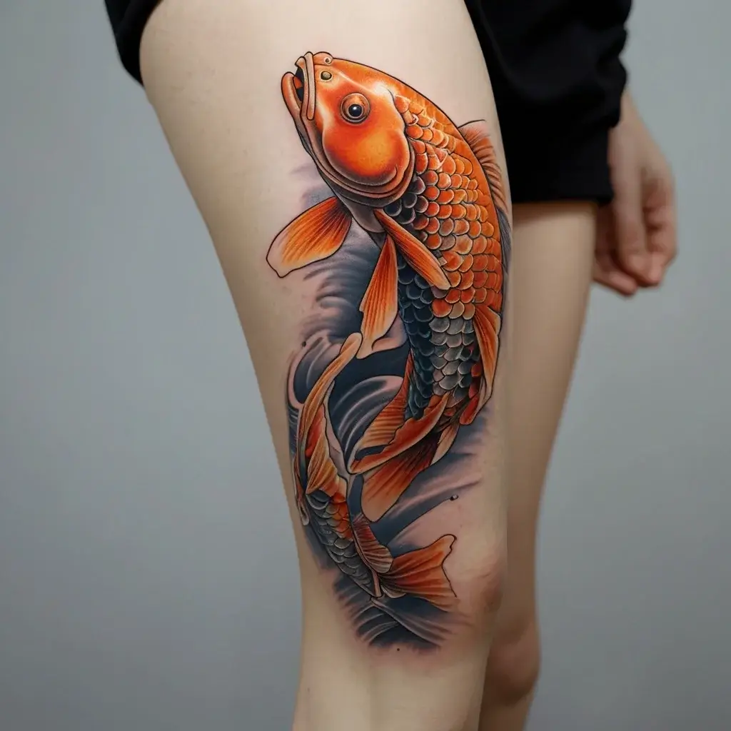 koi fish tattoos (8)