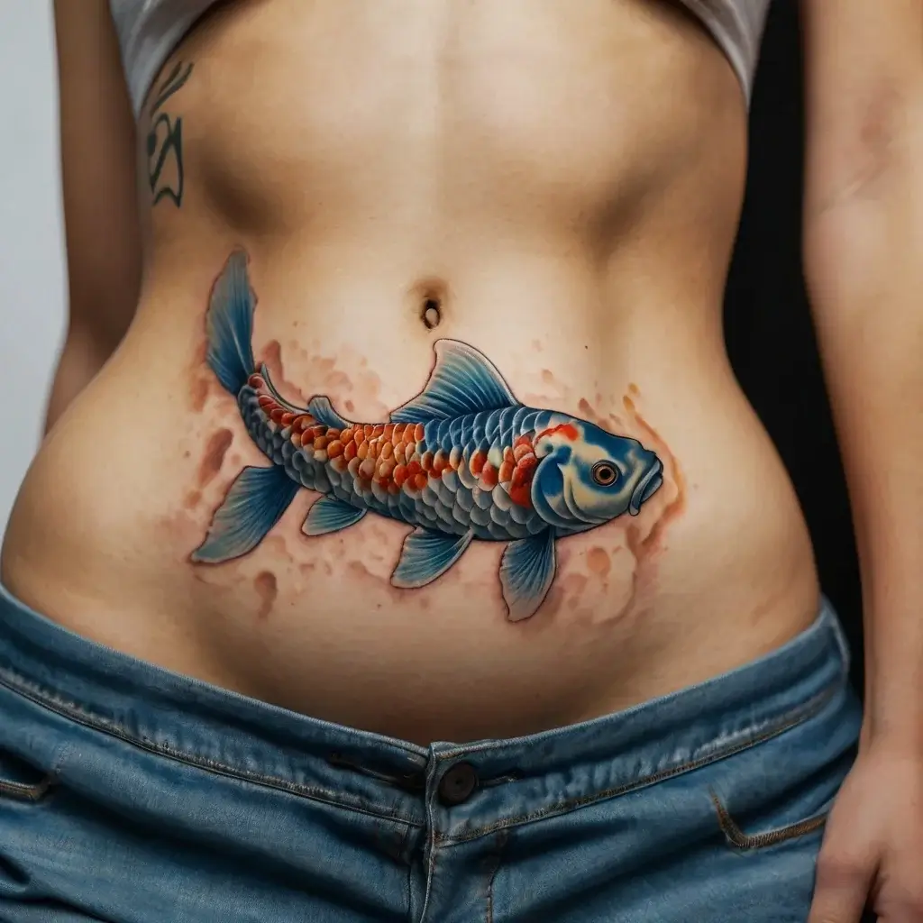 koi fish tattoos (92)