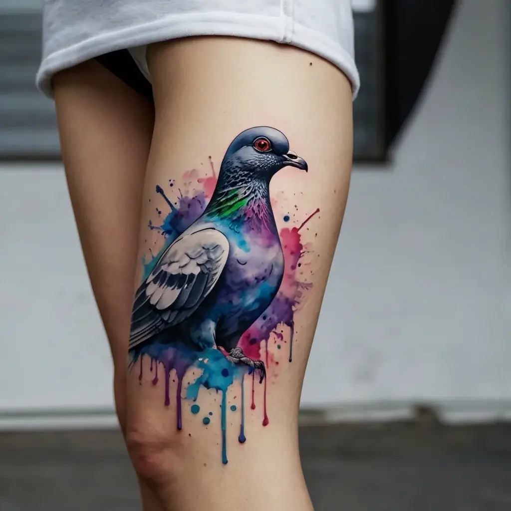 pigeon tattoos (37)