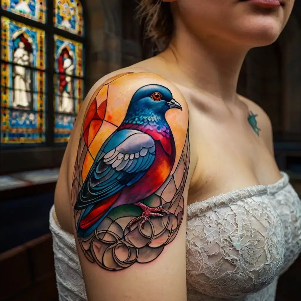 pigeon tattoos (87)