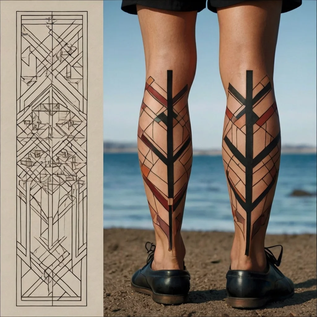 rectangle tattoos (17)