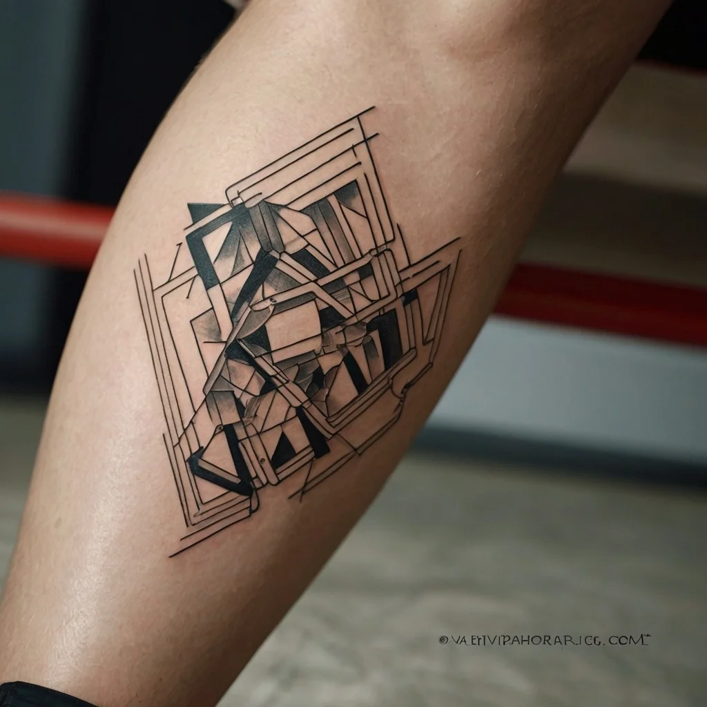 rectangle tattoos (18)