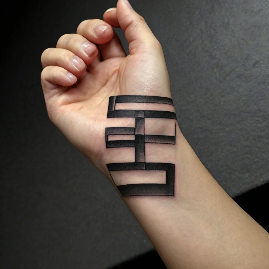 rectangle tattoos (25)