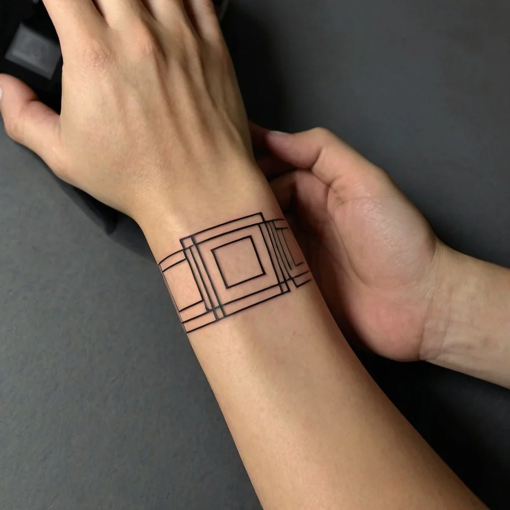 rectangle tattoos (26)