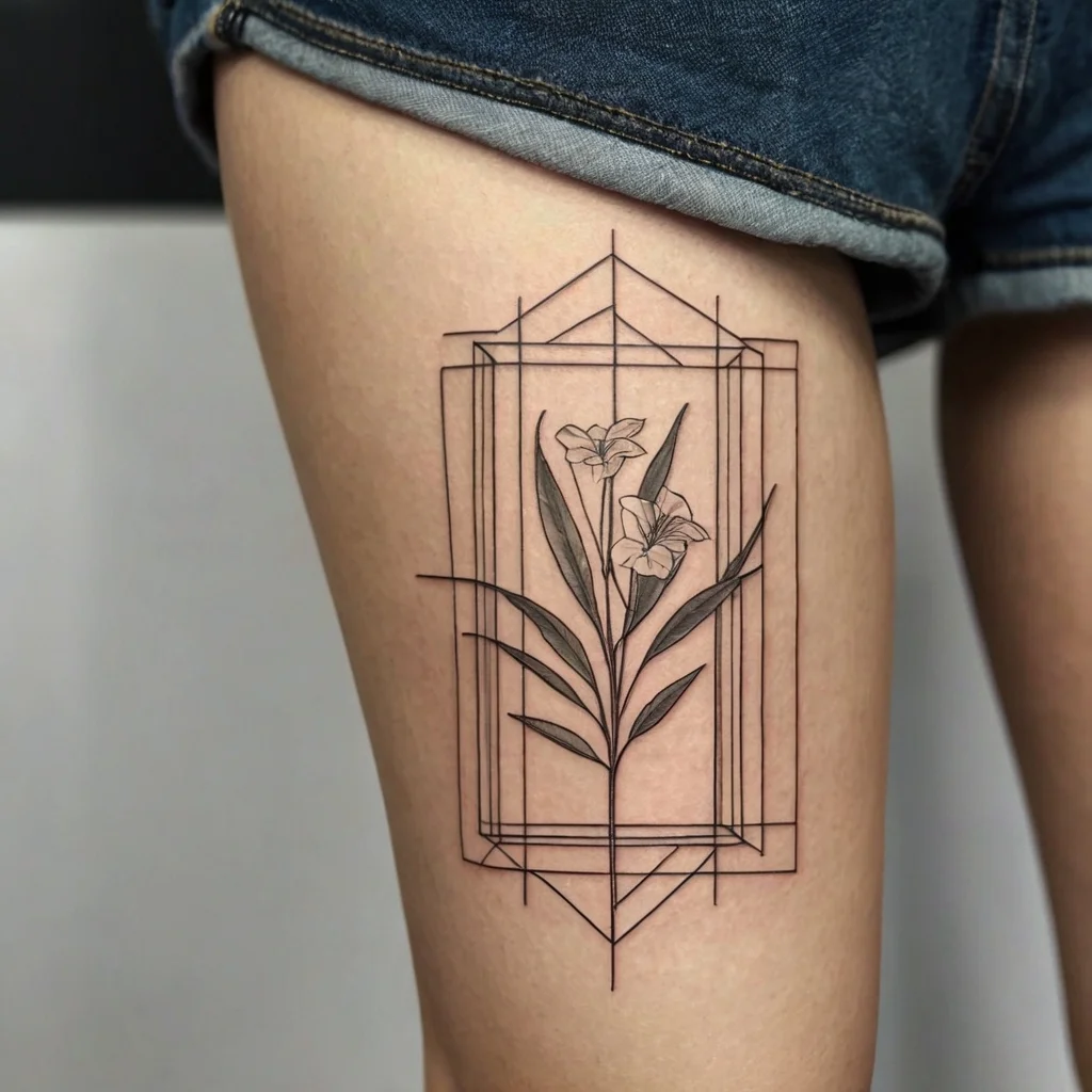 rectangle tattoos (63)