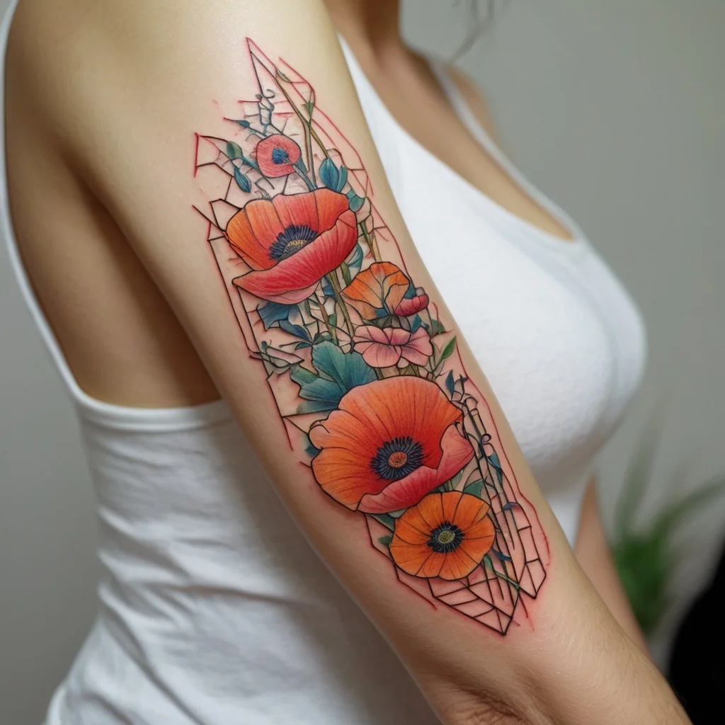 rectangle tattoos (65)